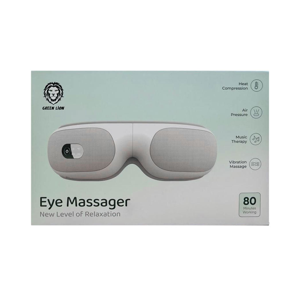 A Photo Of Green Lion Eye Massager GNEYEMSGWH