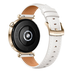 A Photo Of Huawei Watch GT 4 41mm White Leather Strap - Stylish AMOLED Smartwatch with Advanced Fitness Tracking