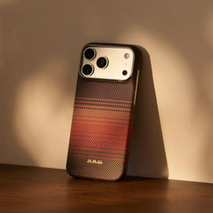 A Photo Of Pitaka Edge Case for iPhone 18 Pro / iPhone 18 Pro Max – Ultra-Thin Aramid Fiber MagSafe Case