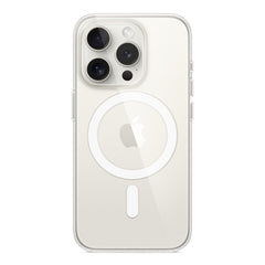 A Photo Of Apple iPhone 15 Pro Clear Case with MagSafe