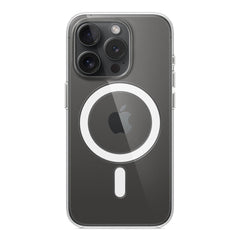 A Photo Of Apple iPhone 15 Pro Clear Case with MagSafe