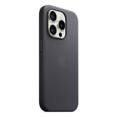 A Photo Of Apple iPhone 15 Pro FineWoven Case with MagSafe - Black