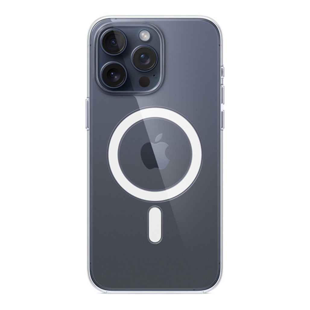 A Photo Of Apple iPhone 15 Pro Max Clear Case with MagSafe
