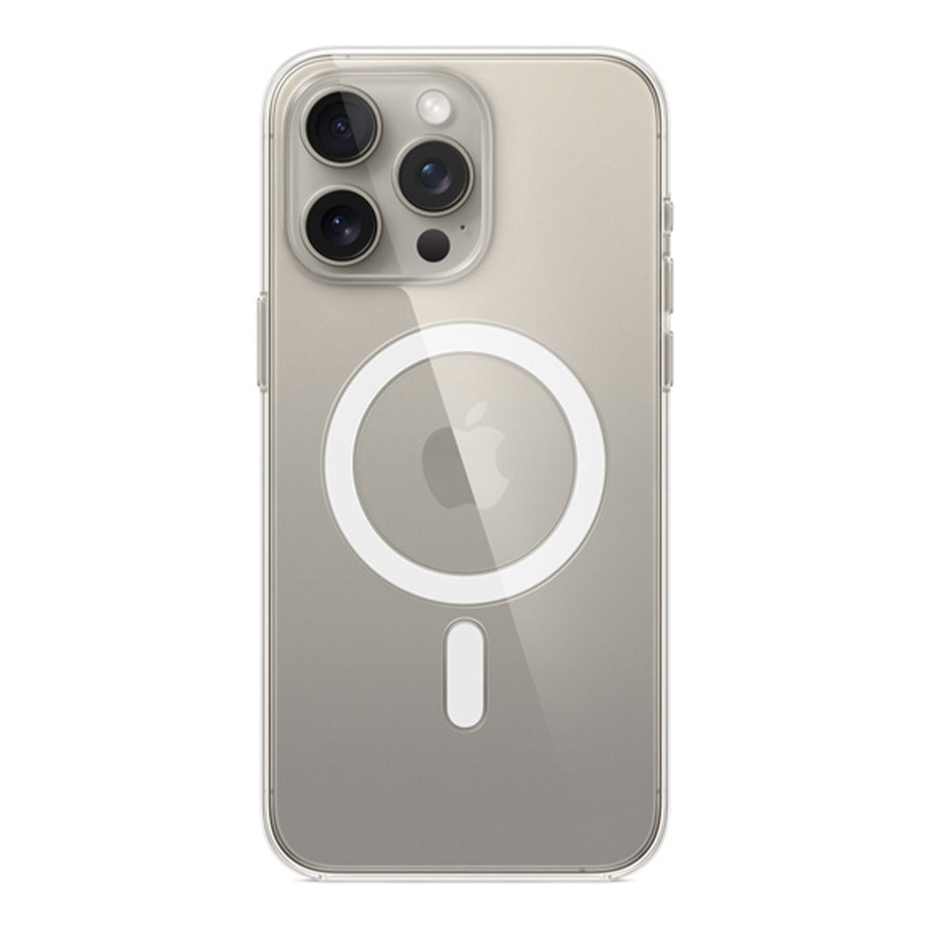 A Photo Of Apple iPhone 15 Pro Max Clear Case with MagSafe