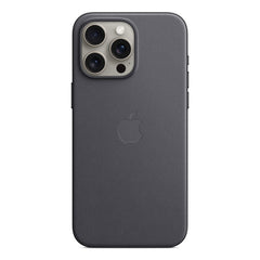 A Photo Of Apple iPhone 15 Pro Max FineWoven Case with MagSafe - Black
