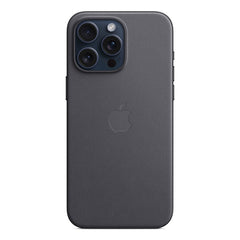 A Photo Of Apple iPhone 15 Pro Max FineWoven Case with MagSafe - Black