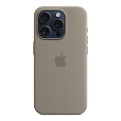 A Photo Of Apple iPhone 15 Pro Silicone Case with MagSafe - Black