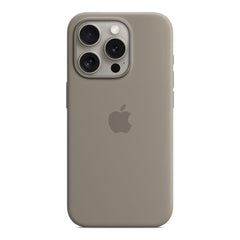 A Photo Of Apple iPhone 15 Pro Silicone Case with MagSafe - Black