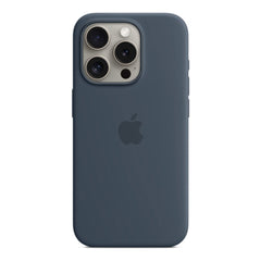 A Photo Of Apple iPhone 15 Pro Silicone Case with MagSafe - Black