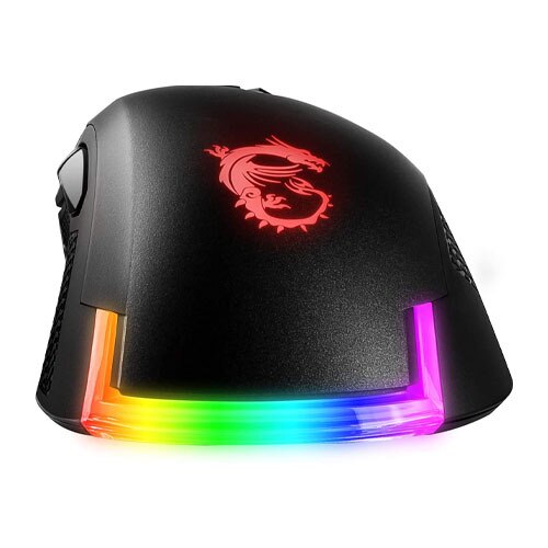 A Photo Of MSI Clutch GM50 Wired Gaming Mouse | 7200 DPI, PixArt PMW-3330 Sensor, RGB Lighting