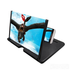 A Photo Of Mobile Phone Screen Magnifier - HD 3D Screen Amplifier and Projector