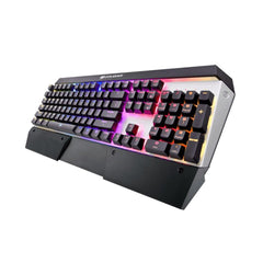 A Photo Of Cougar Attack X3 - Wired RGB Mechanical Gaming Keyboard - Cherry MX Switches, Full-Color Backlight, N-Key Rollover