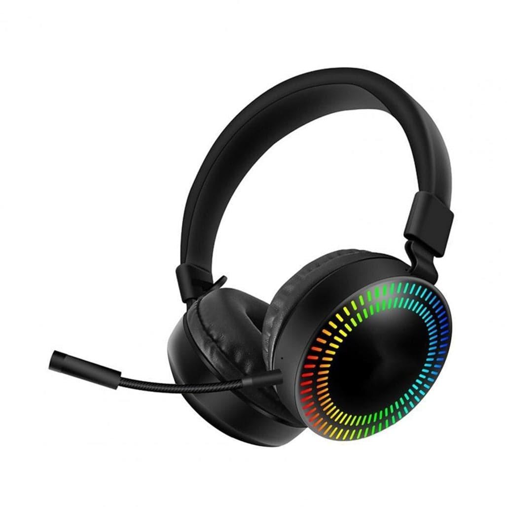 A Photo Of AKZ GM-019 RGB Gaming Headphones with Mic - 3.5mm Wired, Active Noise Cancellation, Noise Reduction, HiFi Sound