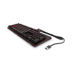 A Photo Of HP Omen Gaming Keyboard 1100 - Full-Size Wired Keyboard with Backlit Keys