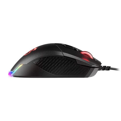 A Photo Of MSI Clutch GM50 Wired Gaming Mouse | 7200 DPI, PixArt PMW-3330 Sensor, RGB Lighting