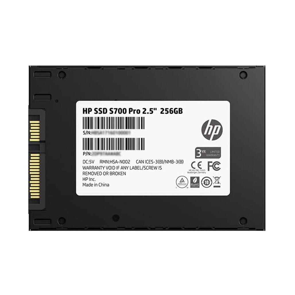 A Photo Of HP S700 Pro SATA 3 2.5-Inch SSD | High-Performance Storage | 128GB/256GB/512GB