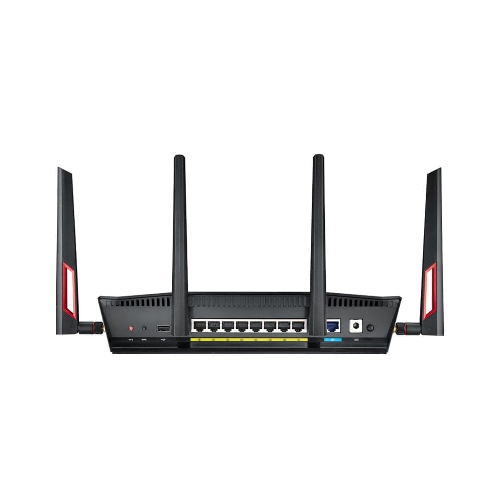 A Photo Of Asus RT-AC88U AC3100 Dual Band Gigabit WiFi Gaming Router | 1.4 GHz Processor | MU-MIMO | AiMesh | Game Boost
