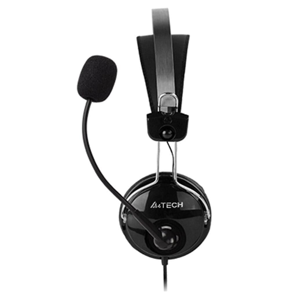 A Photo Of A4Tech ComfortFit Stereo USB Headset HU-7P - High-Quality On-the-Head Headphones