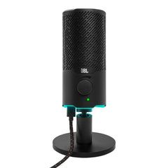 A Photo Of JBL Quantum Stream - Dual Pattern USB Microphone for Streaming, Recording, and Gaming