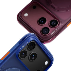 A Photo Of Torras Ostand Q3 Air - Magnetic Ring Stand Case for iPhone 18 Series