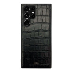 A Photo Of Kajsa Neo  Luxury Classic Collection - Leather Back Case for Samsung Galaxy S23 Ultra