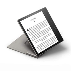 A Photo Of Amazon Kindle Oasis 8GB – 7” E-Reader with Page Turn Buttons, Adjustable Warm Light, Waterproof – Graphite