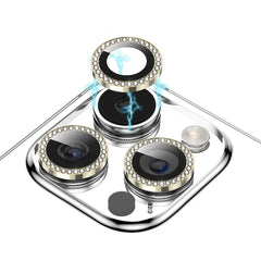 A Photo Of Green Lion Diamond Camera Lens for iPhone 14 Pro & Pro Max | HD Anti-Reflection, Waterproof & Scratch-Resistant