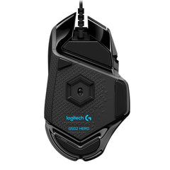 A Photo Of Logitech G502 HERO Wired Gaming Mouse - Precision HERO 25K Sensor, Customizable RGB Lighting, 11 Programmable Buttons, and Tunable Weights