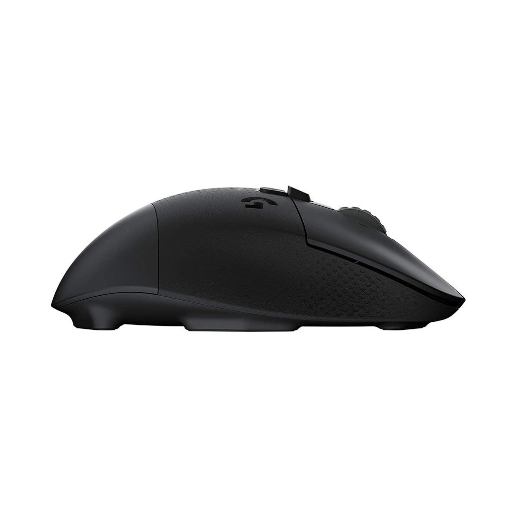 A Photo Of Logitech G604 LIGHTSPEED Wireless Optical Gaming Mouse – 15 Programmable Buttons, HERO 25K Sensor, Dual Connectivity, Hyper-Fast Scroll Wheel