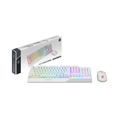 A Photo Of MSI Vigor GK30 Gaming Combo - Full-Size Wired Keyboard and Clutch GM11 RGB Mouse