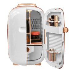 A Photo Of Green Lion Portable Skincare Fridge