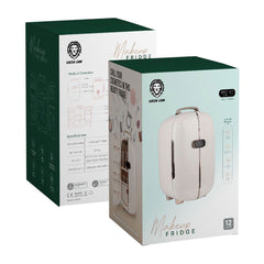 A Photo Of Green Lion Portable Skincare Fridge