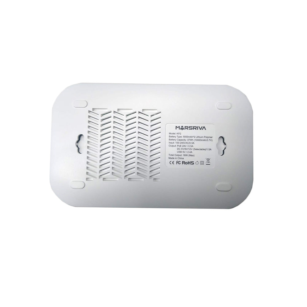 A Photo Of Marsriva Smart Mini DC UPS for Routers - 10000mAh KP2 with USB Port