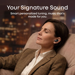 A Photo Of Anker Liberty 5 Pro Max - AI Note-Taker Smart Screen Earbuds