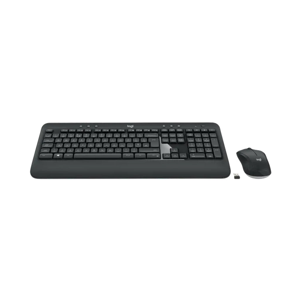 A Photo Of Logitech MK540 Advanced Wireless Keyboard and Mouse Combo - Full-Sized with Contoured Mouse