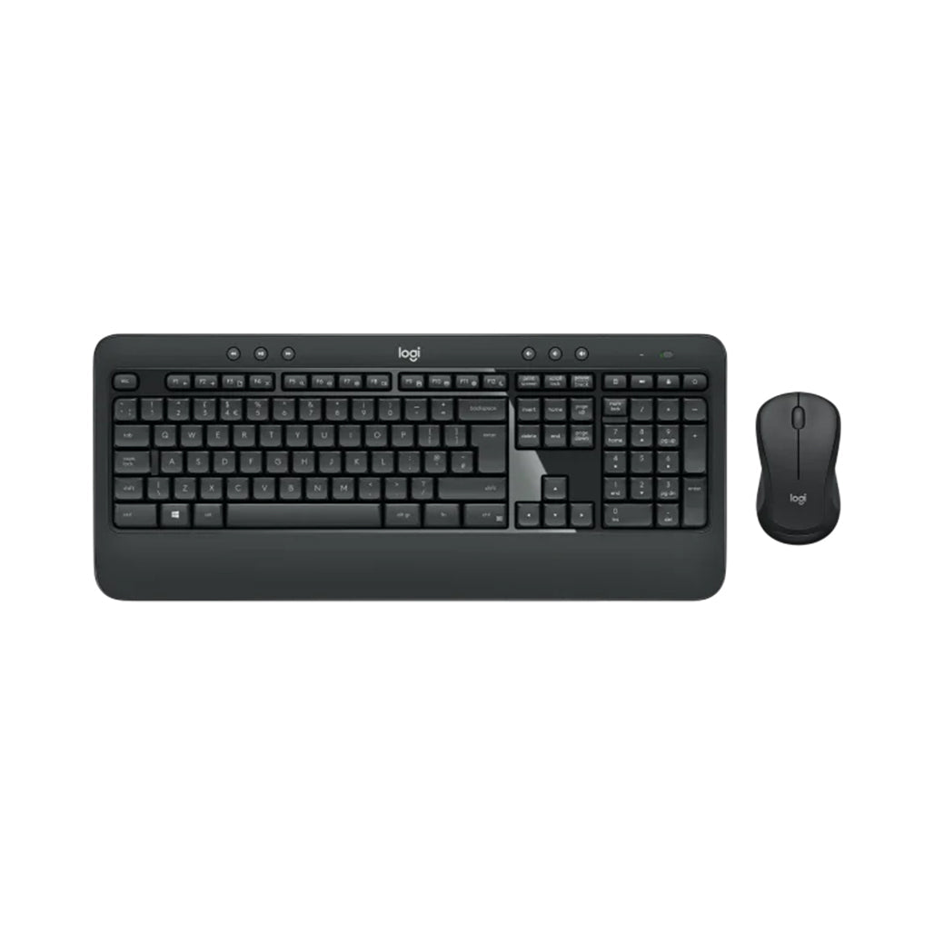 A Photo Of Logitech MK540 Advanced Wireless Keyboard and Mouse Combo - Full-Sized with Contoured Mouse