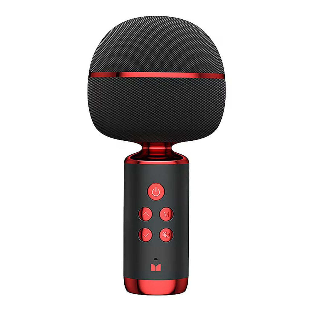 A Photo Of Monster M98 Superstar Karaoke Microphone | Bluetooth Speaker with DSP Audio, 10W Speakers, 6 Sound Effects