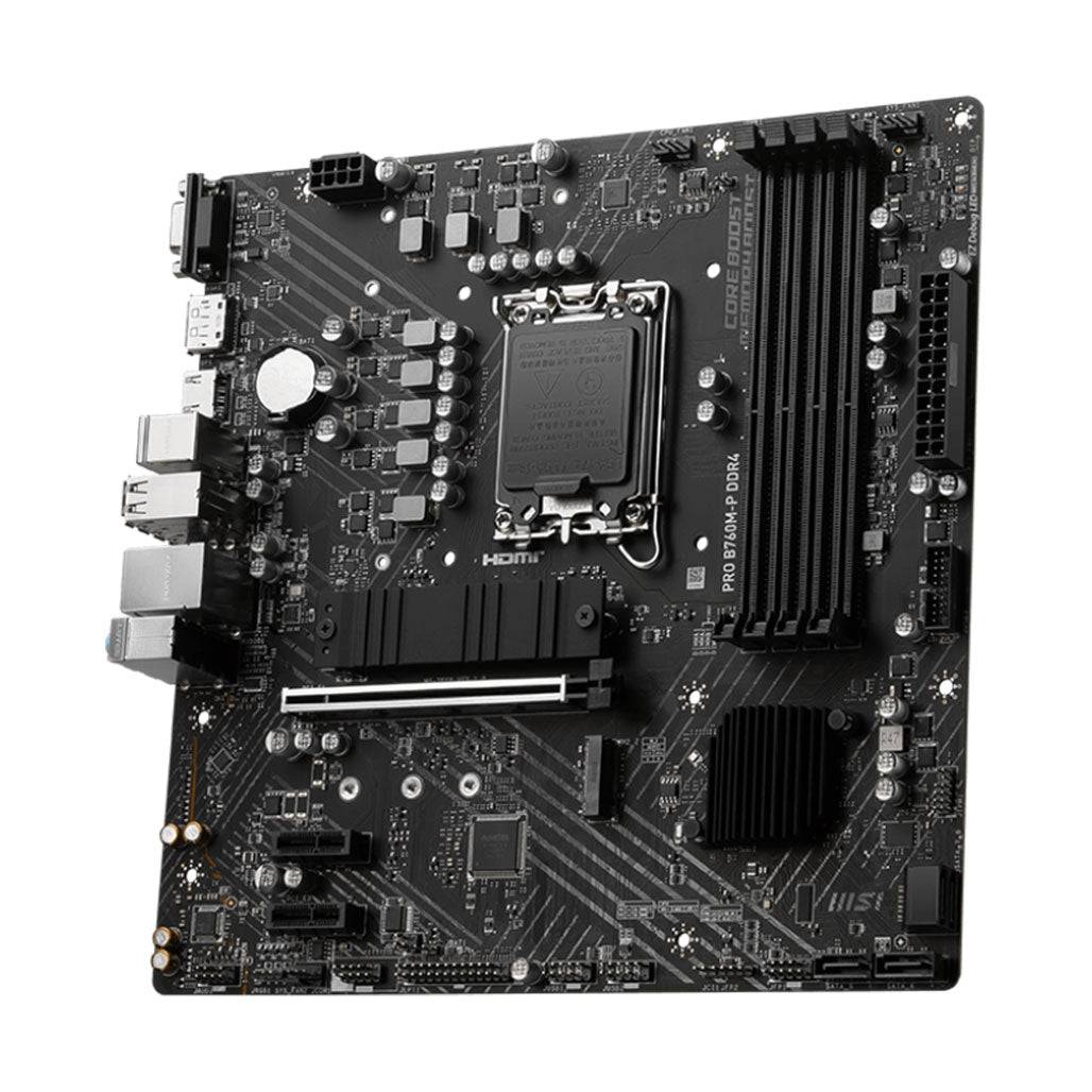 A Photo Of MSI PRO B760M-E DDR4 Motherboard for 12th/13th Gen Intel® Core™ Processors