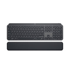 A Photo Of Logitech 920-009416 MX Keys Plus - Advanced Wireless Illuminated Keyboard with Customizable Palm Rest