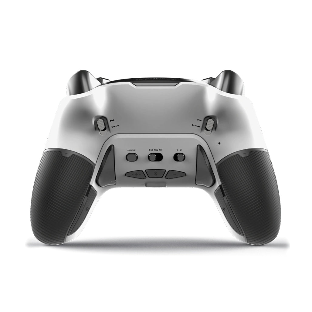 A Photo Of Nacon PS5 Controller Revolution 5 PRO - White: Premium Asymmetric Controller with Magnetic Hall Effect Technology