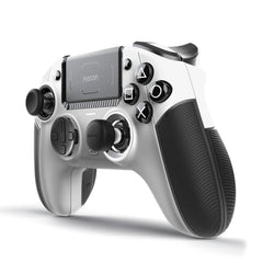 A Photo Of Nacon PS5 Controller Revolution 5 PRO - White: Premium Asymmetric Controller with Magnetic Hall Effect Technology