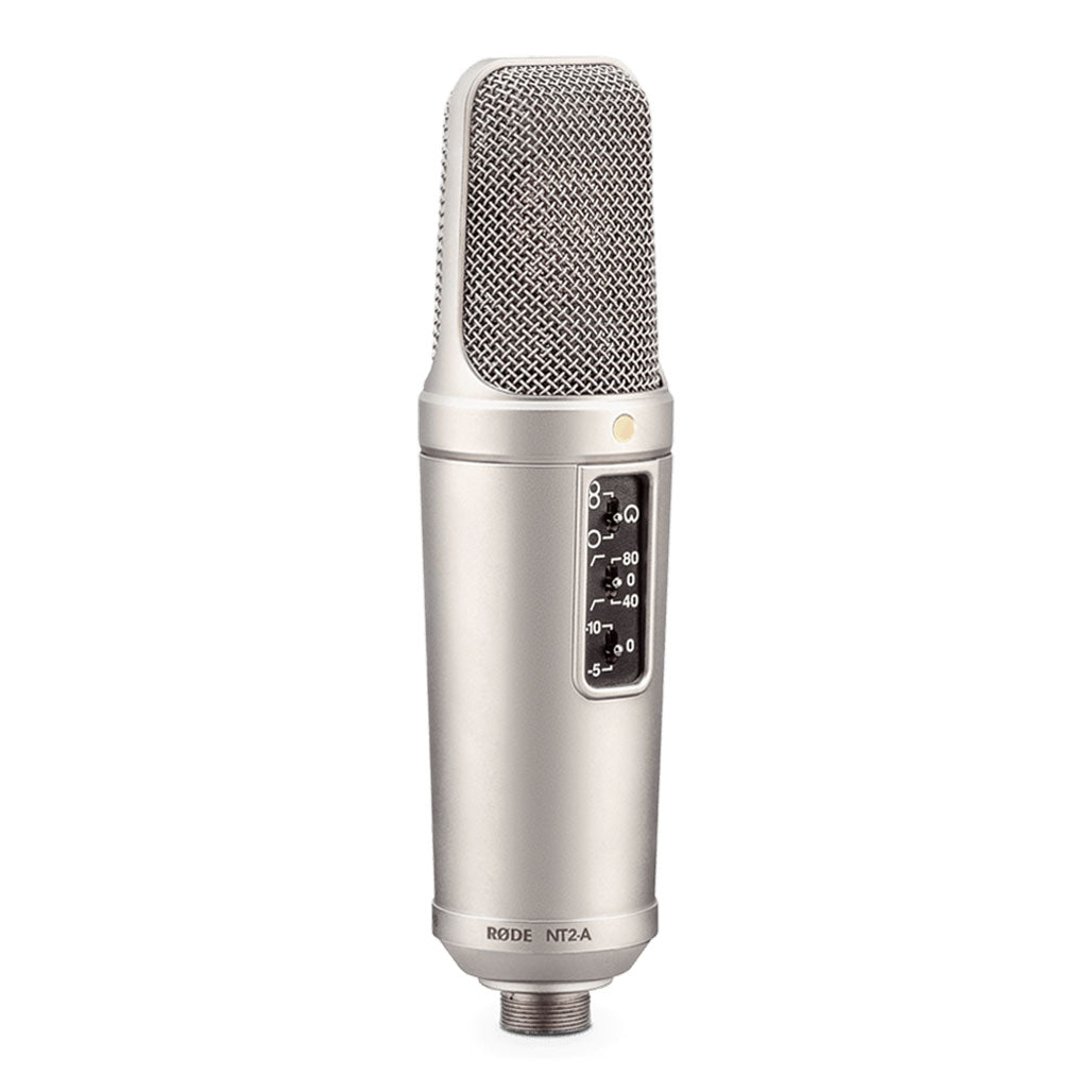 A Photo Of Rode NT2-A Multi-Pattern Large-Diaphragm Condenser Microphone - Versatile Studio Recording