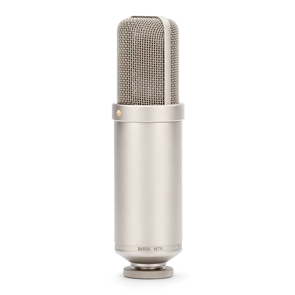 A Photo Of Rode NTK Premium Valve Condenser Microphone – Large-Diaphragm Studio Microphone for Superior Detail and Warmth