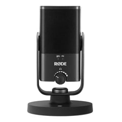 A Photo Of RØDE NT-USB Mini Studio-Quality USB Microphone - Compact USB Mic for Professional Audio