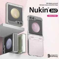 A Photo Of Araree Nukin 360 Clear for Galaxy Z Flip5