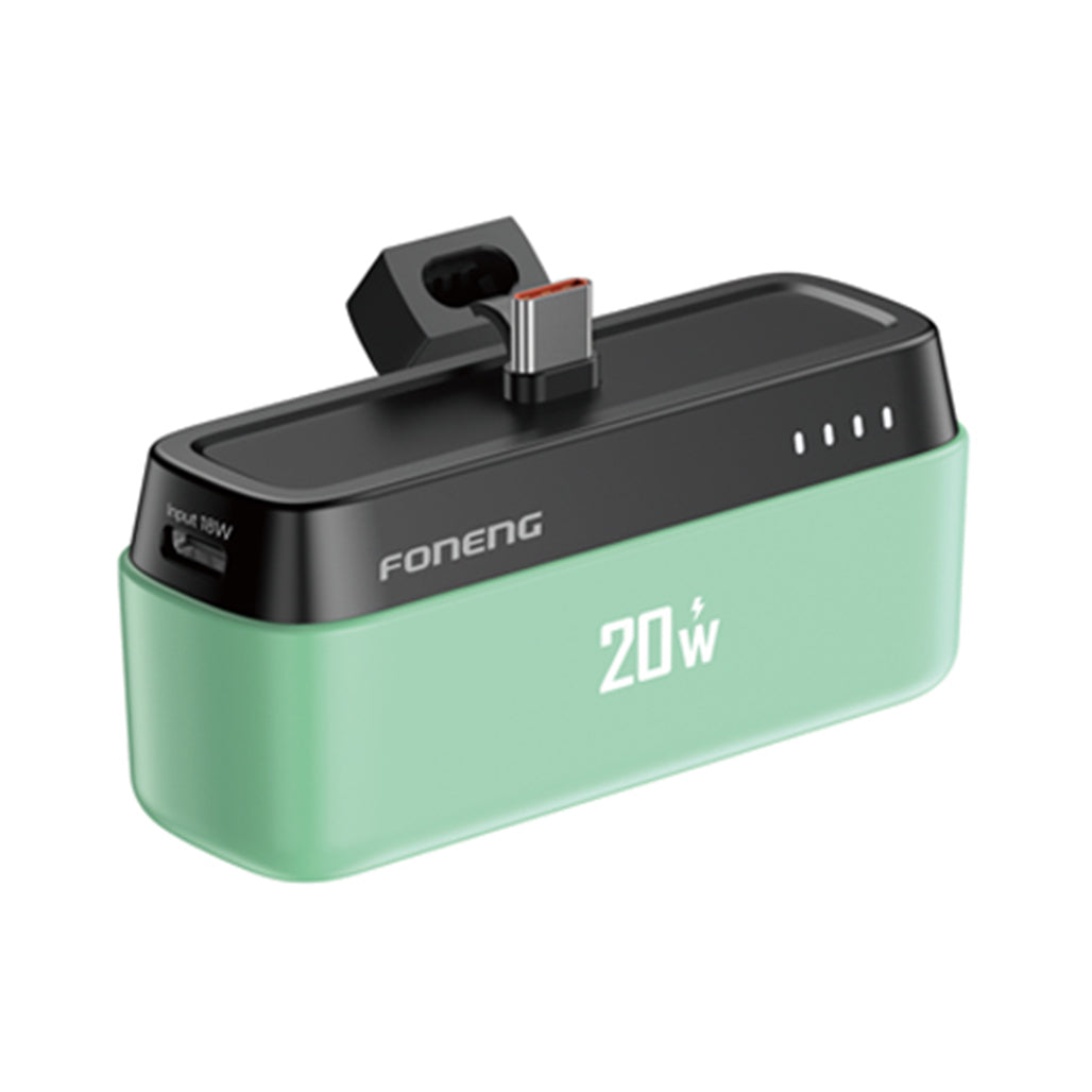 A Photo Of Foneng P69 5000mAh Mini Power Bank 20W