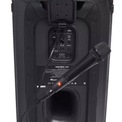 A Photo Of JBL PBM100 Wired Microphone – High-Performance Dynamic Vocal Microphone for JBL PartyBox Speakers