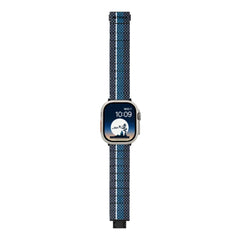 A Photo Of Pitaka Poetry of Things - Moon Aramid Carbon Fiber Watch Band For Apple Watch | 40mm-41mm-42mm-44mm-45mm-49mm