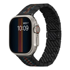 A Photo Of Pitaka Carbon Fiber Watch Band - Rhapsody Version | 40mm-41mm-42mm-44mm-45mm-49mm