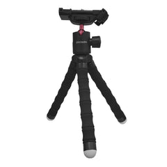 A Photo Of Porodo Flexible Versatile Tripod | PD-TRPH-BK